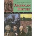 Volume 1: From Colonial Times to Reconstruction