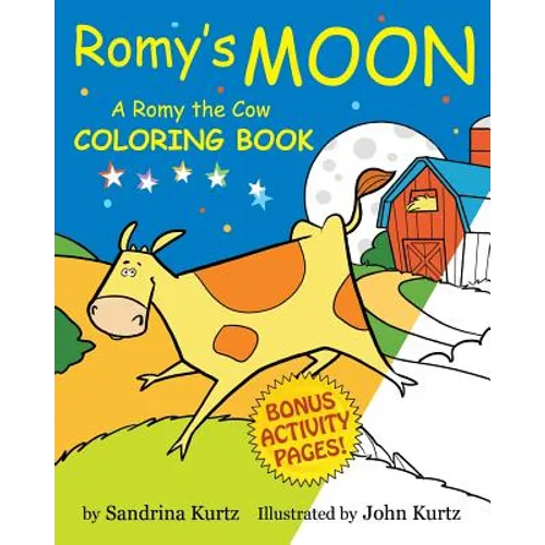 Romy's Moon Coloring Book: A Romy the Cow Coloring Book